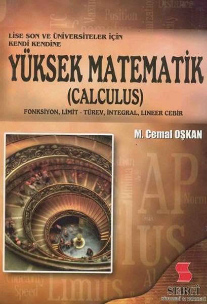 Lise Son Ve Üniversiteler İçin Kendi Kendine Yüksek Matematik - Calculus kitabı