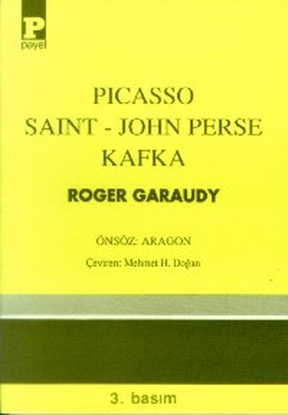 Picasso Saint-John Perse Kafka kitabı