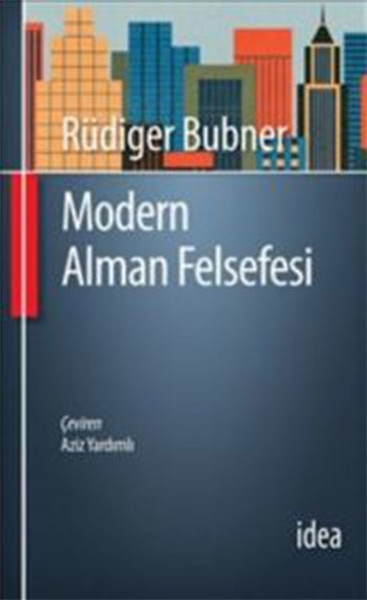 Modern Alman Felsefesi kitabı