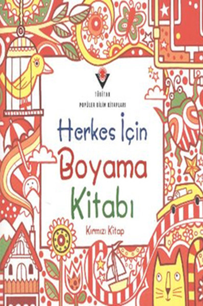 Herkes İçin Boyama Kitabı Kırmızı Kitap kitabı