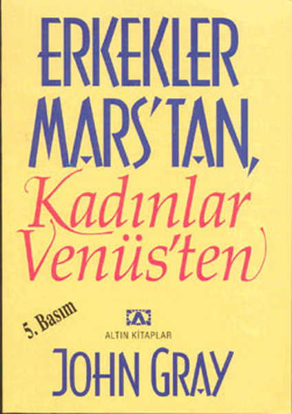 Erkekler Mars'tan Kadınlar Venüs'ten kitabı