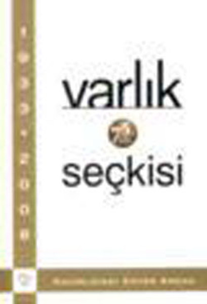 Varlık 75. Yıl Seçkisi kitabı