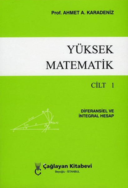 Yüksek Matematik 1 kitabı