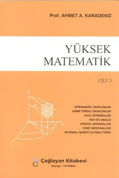 Yüksek Matematik Cilt: 3 kitabı