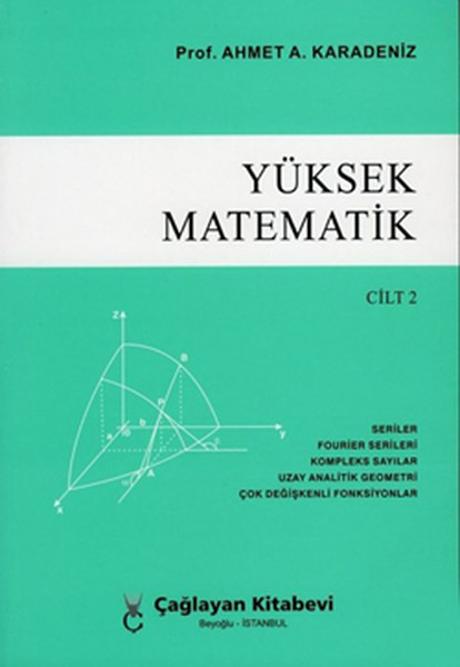 Yüksek Matematik 2 kitabı