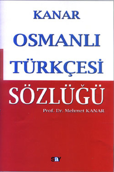 Osmanlı Türkçesi Sözlüğü kitabı