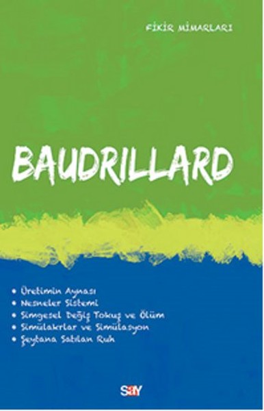 Baudrillard - Fikir Mimarları 22 kitabı