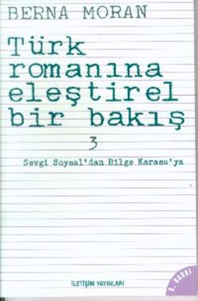 Türk Romanına Eleştirel Bir Bakış 3 kitabı