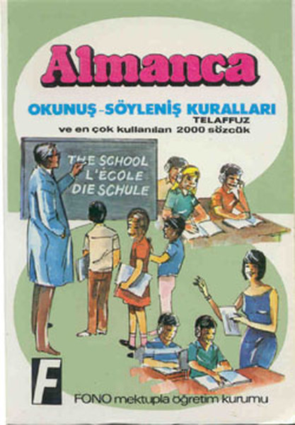 Almanca Okunuş-Söyleniş Kuralları kitabı