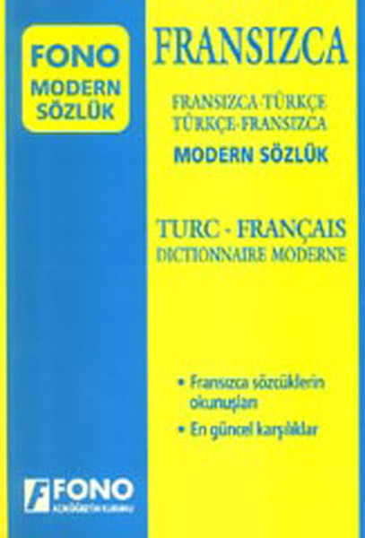 Modern Sözlük (Fransızca/Türkçe- Türkçe/Fransızca)  kitabı