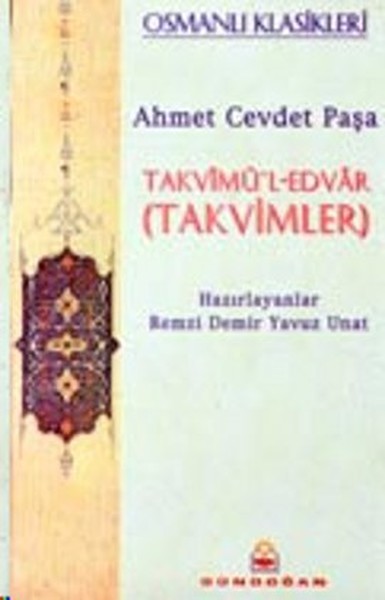 Takvimü'l-Edvar (Takvimler)  kitabı