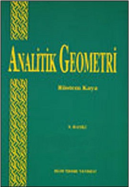 Analitik Geometri kitabı