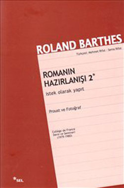 Romanın Hazırlanışı 2 kitabı