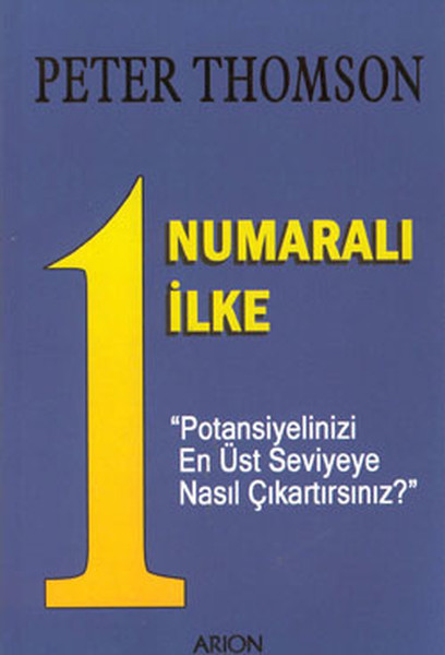 Bir Numaralı İlke kitabı