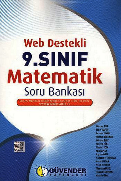 Güvender 9. Sınıf Matematik Soru Bankası Web Destekli kitabı