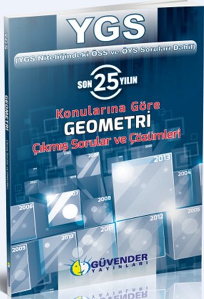 Güvender Ygs Geometri Çıkmış Sorular Ve Çözümleri 25 Yıl kitabı