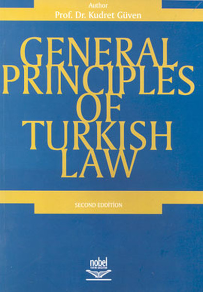 General Principles Of Turkish Law kitabı