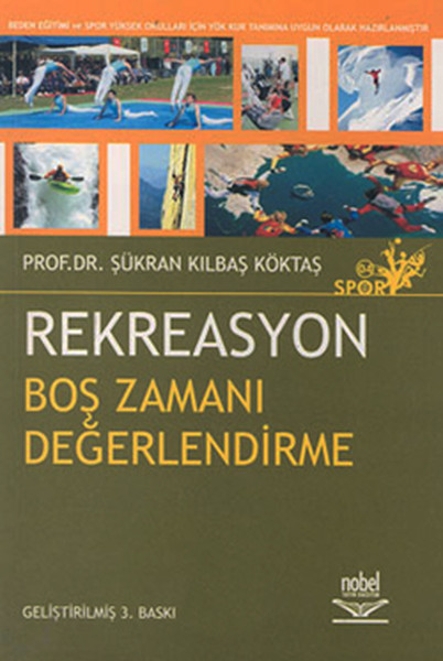 Rekreasyon Boş Zamanları Değerlendirme kitabı