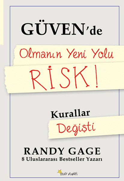 Güvende Olmanın Yeni Yolu Risk kitabı