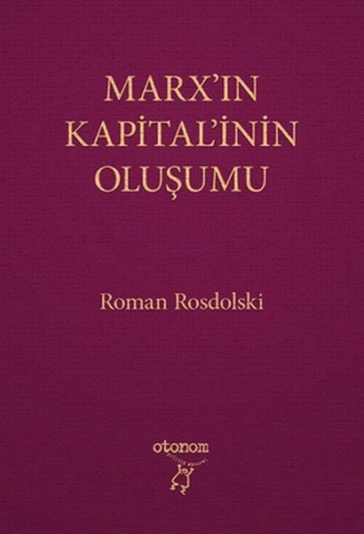 Marx'ın Kapital'inin Oluşumu kitabı