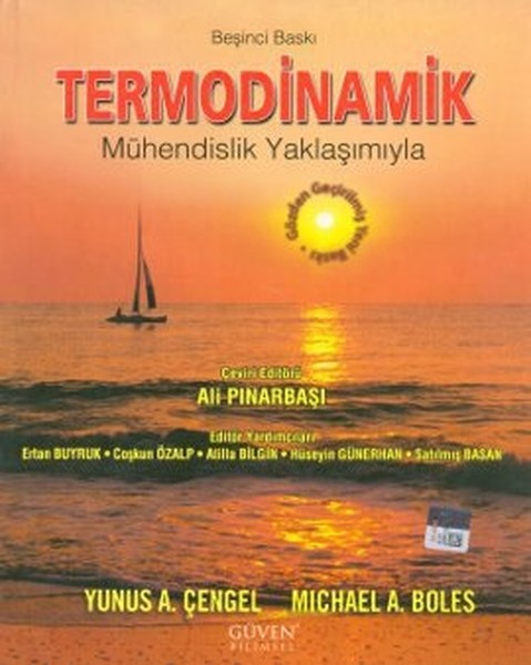 Termodinamik - Mühendislik Yaklaşımıyla kitabı