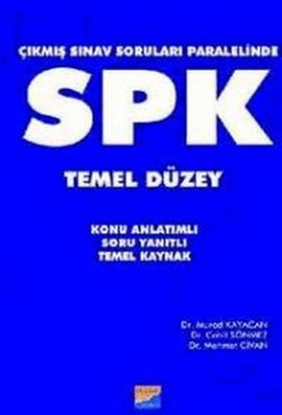 Çıkmış Sınav Soruları Paralelinde Spk Temel Düzey kitabı