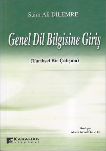 Genel Dil Bilgisine Giriş kitabı