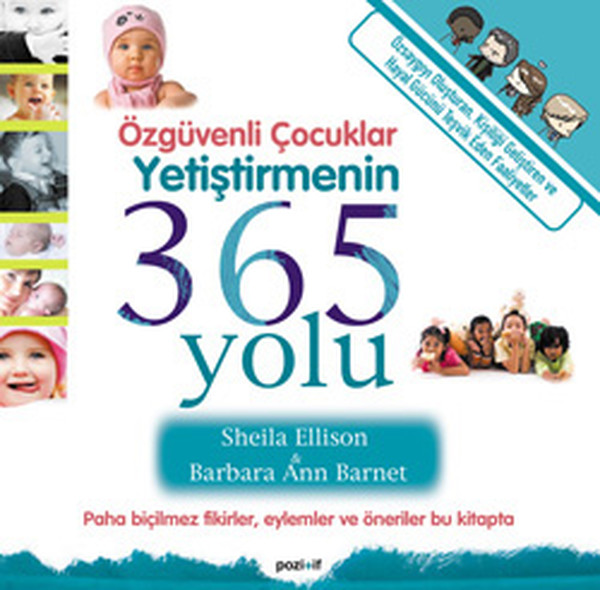 Özgüvenli Çocuklar Yetiştirmenin 365 Yolu kitabı