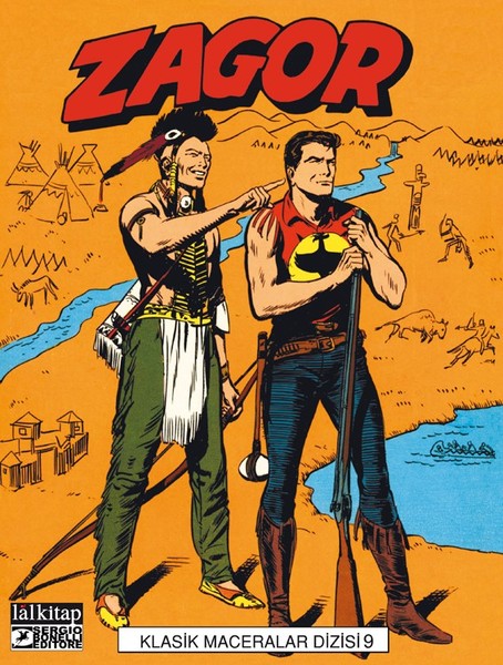 Zagor Klasik Maceralar Cilt 9 kitabı