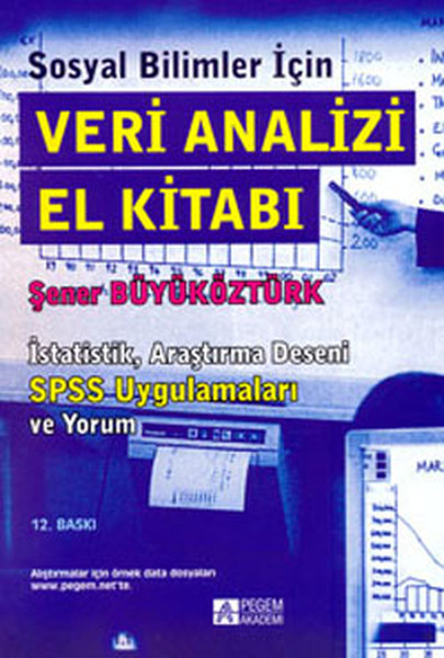 Sosyal Bilimler İçin Veri Analizi Elkitabı kitabı