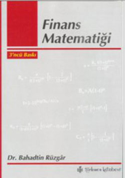 Finans Matematiği kitabı