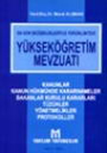 Yükseköğretim Mevzuatı kitabı