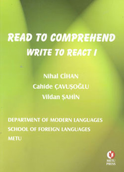 Read To Comprehend 1 kitabı
