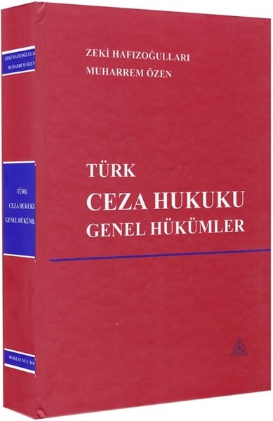 Türk Ceza Hukuku Genel Hükümler kitabı