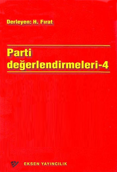 Parti Değerlendirmeleri - 4 kitabı