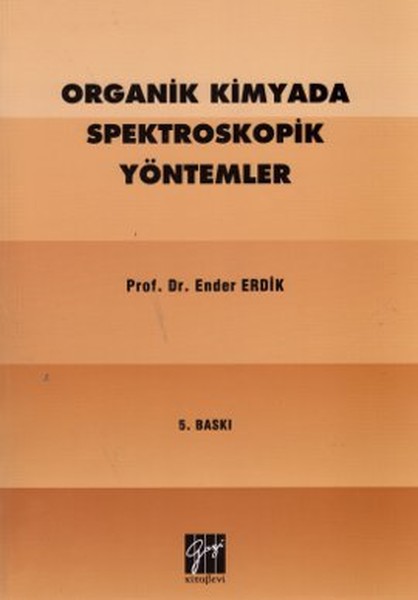 Organik Kimyada Spektroskopik Yöntemler kitabı