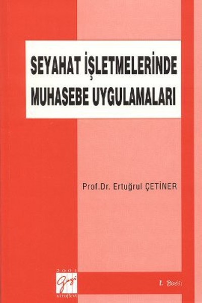 Seyahat İşletmelerinde Muhasebe Uygulamaları kitabı