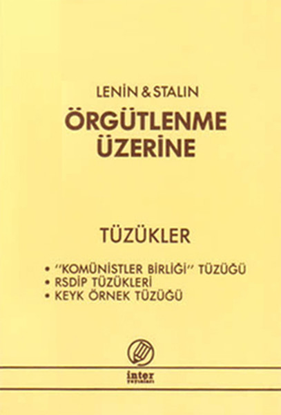 Örgütlenme Üzerine kitabı