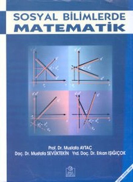 Sosyal Bilimlerde Matematik kitabı