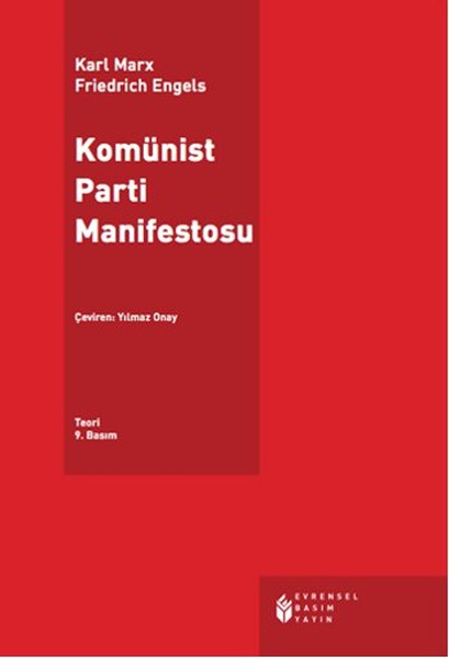 Komünist Parti Manifestosu kitabı