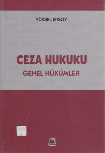 Ceza Hukuku kitabı