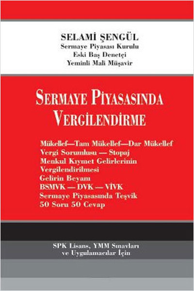 Sermaye Piyasasında Vergilendirme kitabı