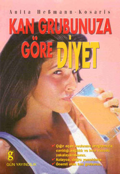 Kan Grubunuza Göre Diyet kitabı