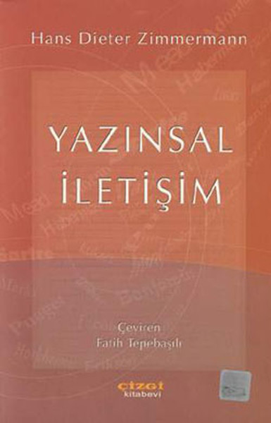 Yazınsal İletişim kitabı