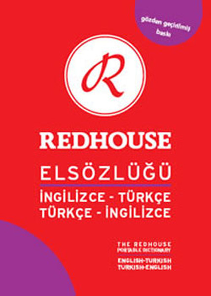 Redhouse Elsözlüğü İng. -Türk. /Türk. -İng. (Kırmızı Orta)  kitabı