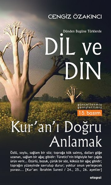 Dünden Bugüne Türklerde Dil Ve Din kitabı