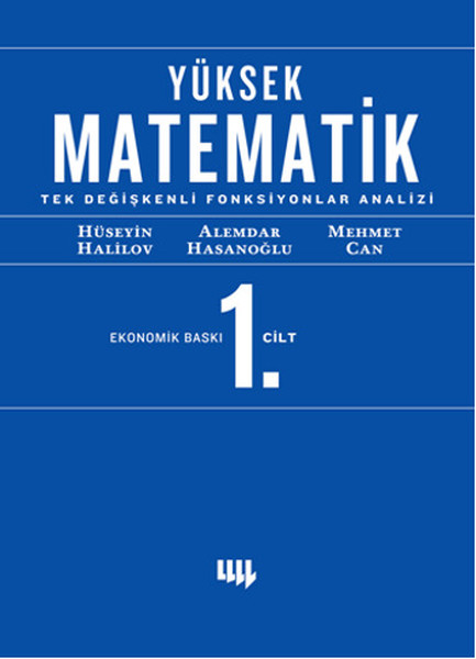Yüksek Matematik 1 kitabı