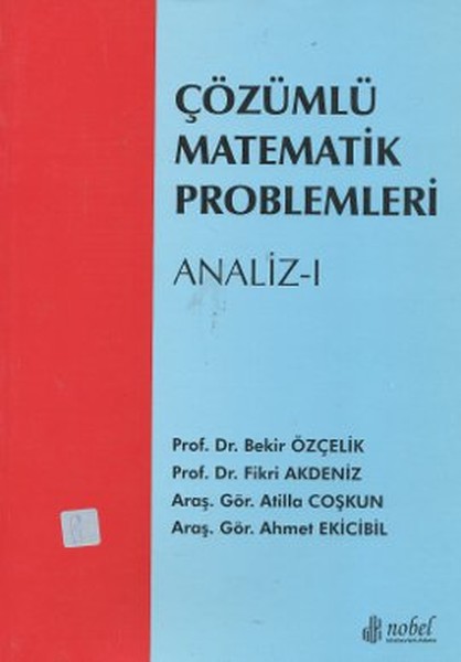 Çözümlü Matematik Problemleri kitabı