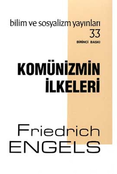 Komünizmin İlkeleri kitabı