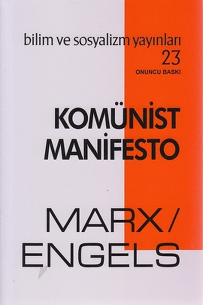 Komünist Manifesto kitabı